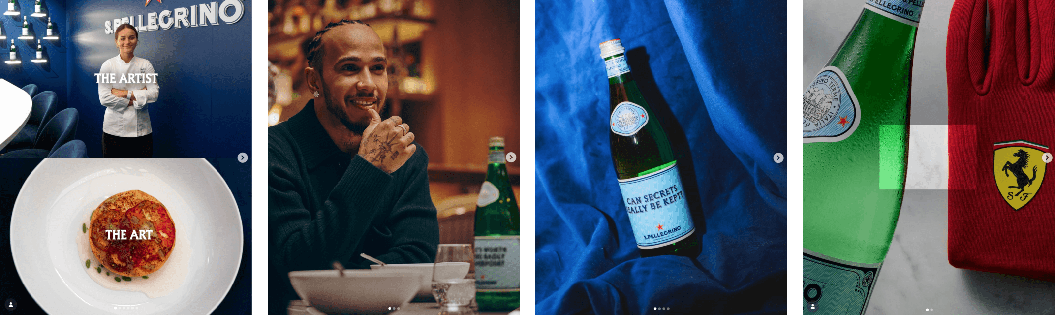 Sanpellegrino campaign imagery